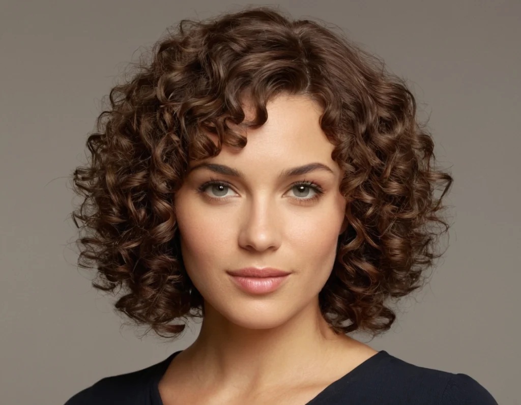 Short bobs, long layers, or anything in between will likely complement your features.