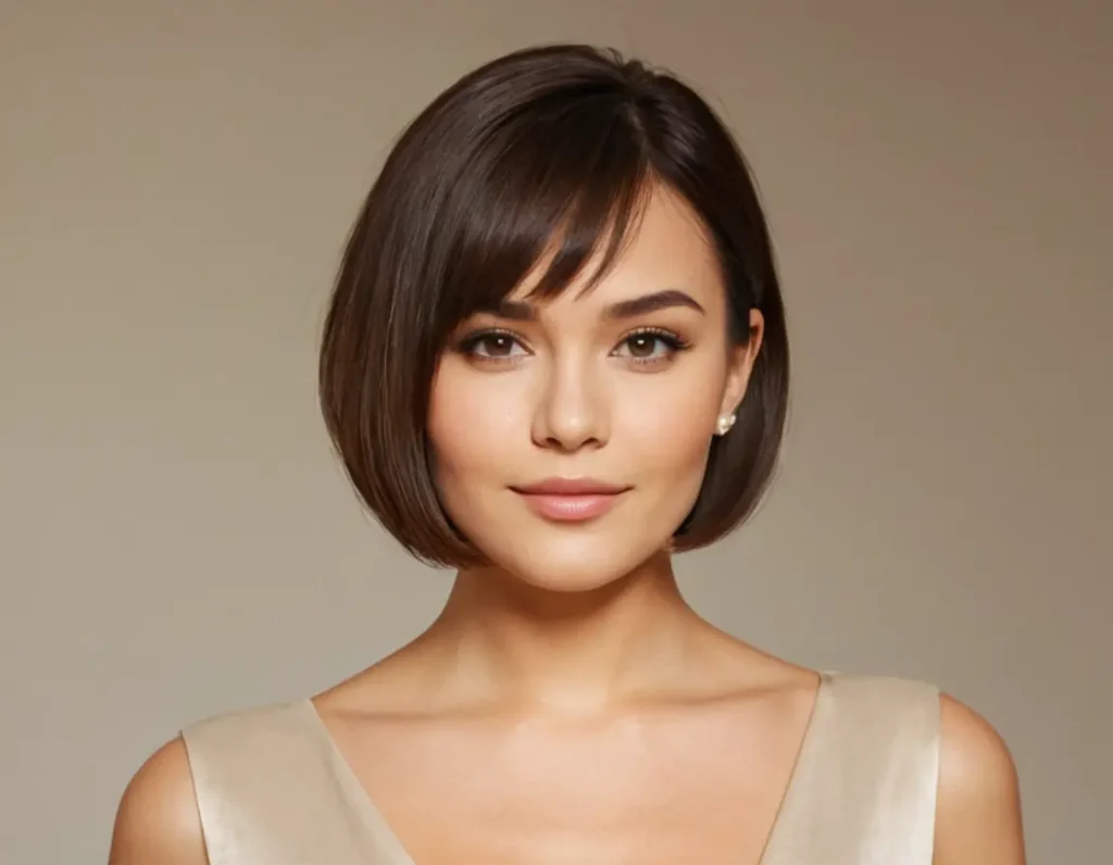 Pixie Bob with Bangs Hair Cut