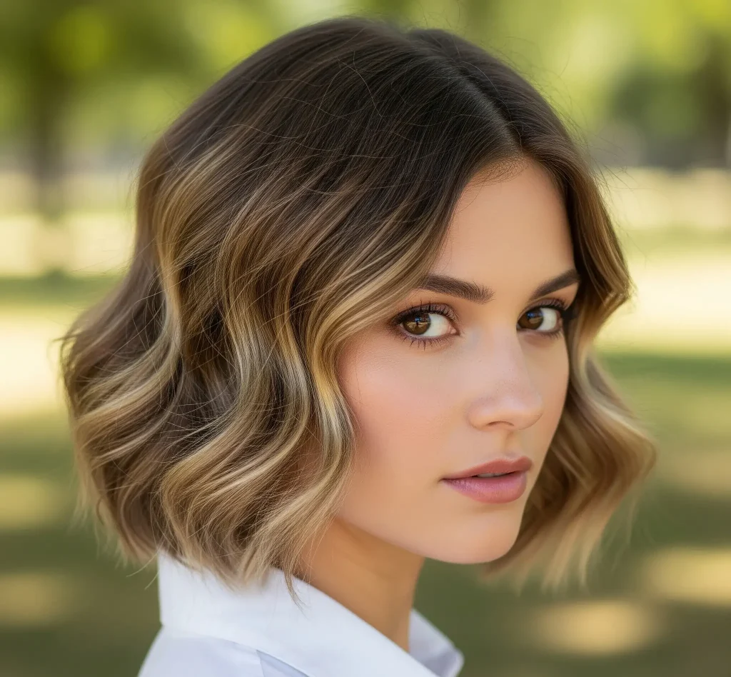 S-shaped waves that lie closer to the head
