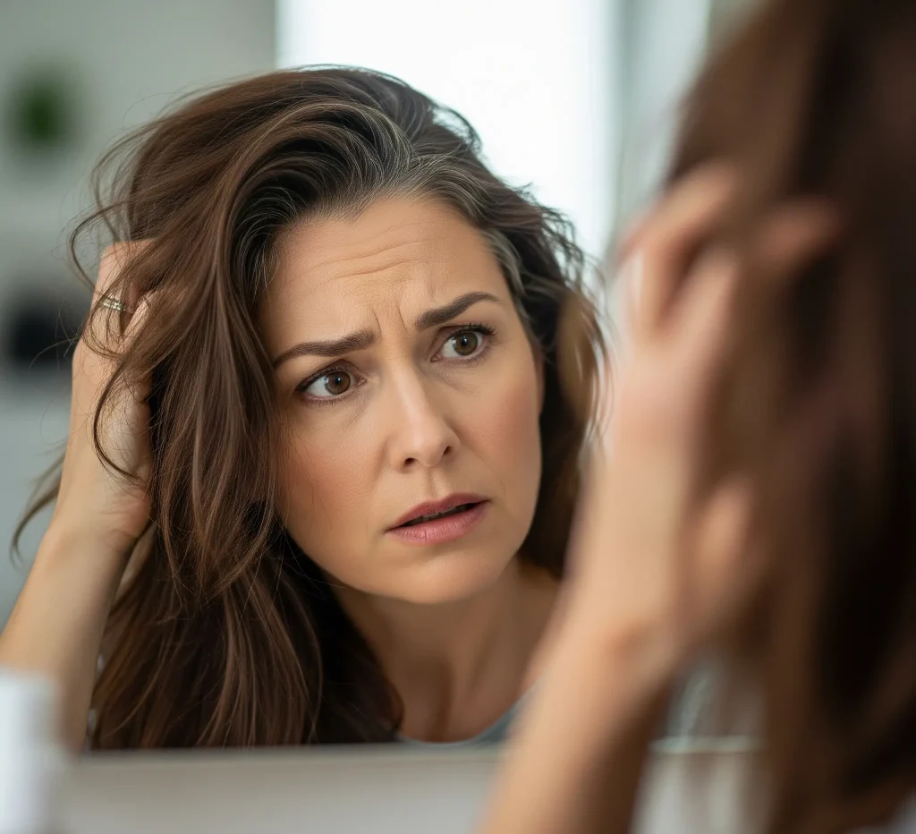 If you're concerned about hair thinning or loss, you might consider taking supplements.