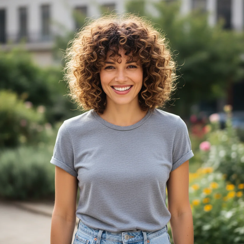 Curly Hair: For curly hair, layers are essential for shaping the curls and preventing a 'pyramid' effect.