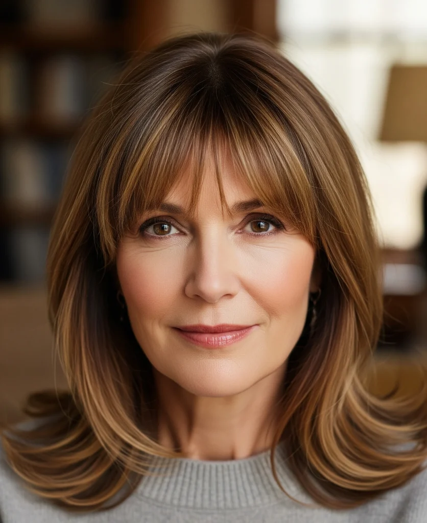 Medium Haircuts for Women Over 50