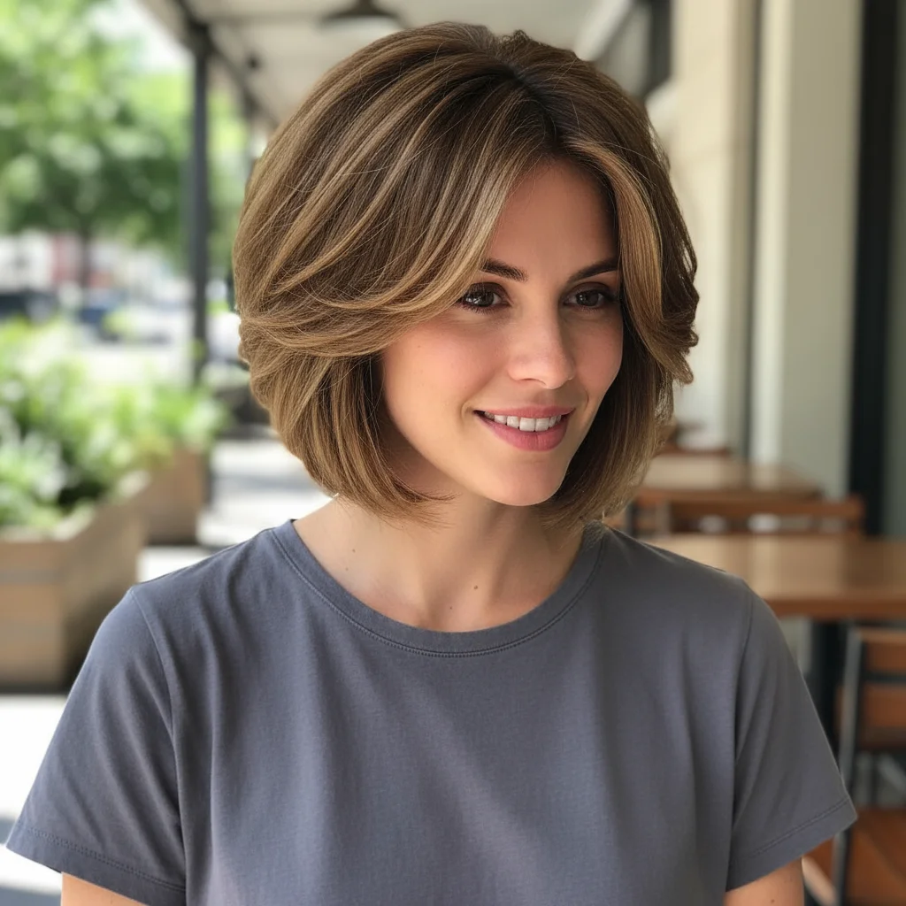 For fine hair, layers are crucial for creating the illusion of fullness and body.