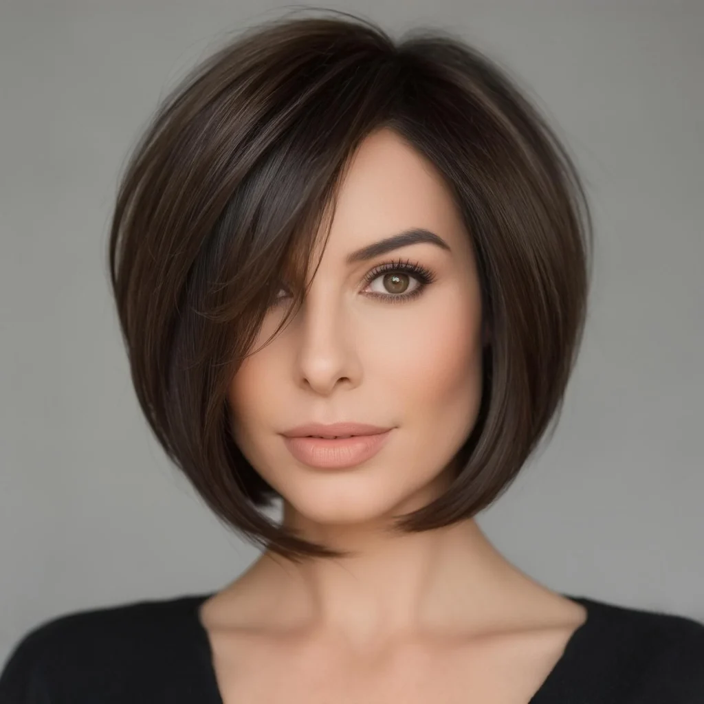 Heart face shape Balance the wider upper face with volume around the chin and neck.