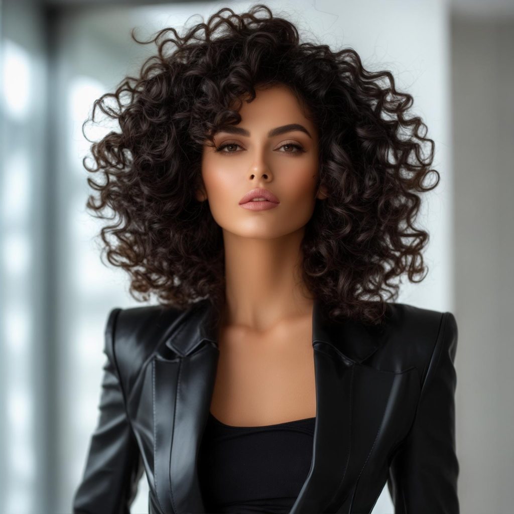 Curly hair, with its unique texture and natural bounce, often presents a challenge when it comes to achieving lasting volume