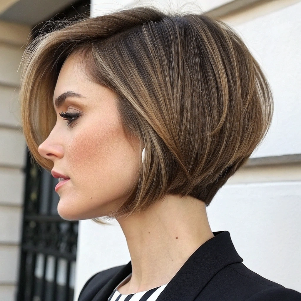 The angled bob has emerged as one of the most versatile and sophisticated haircuts in contemporary hairstyling