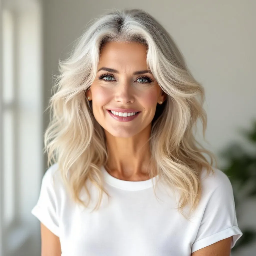 Feathery layers add extra volume and a lighter, more airy feel, making hair appear fuller.