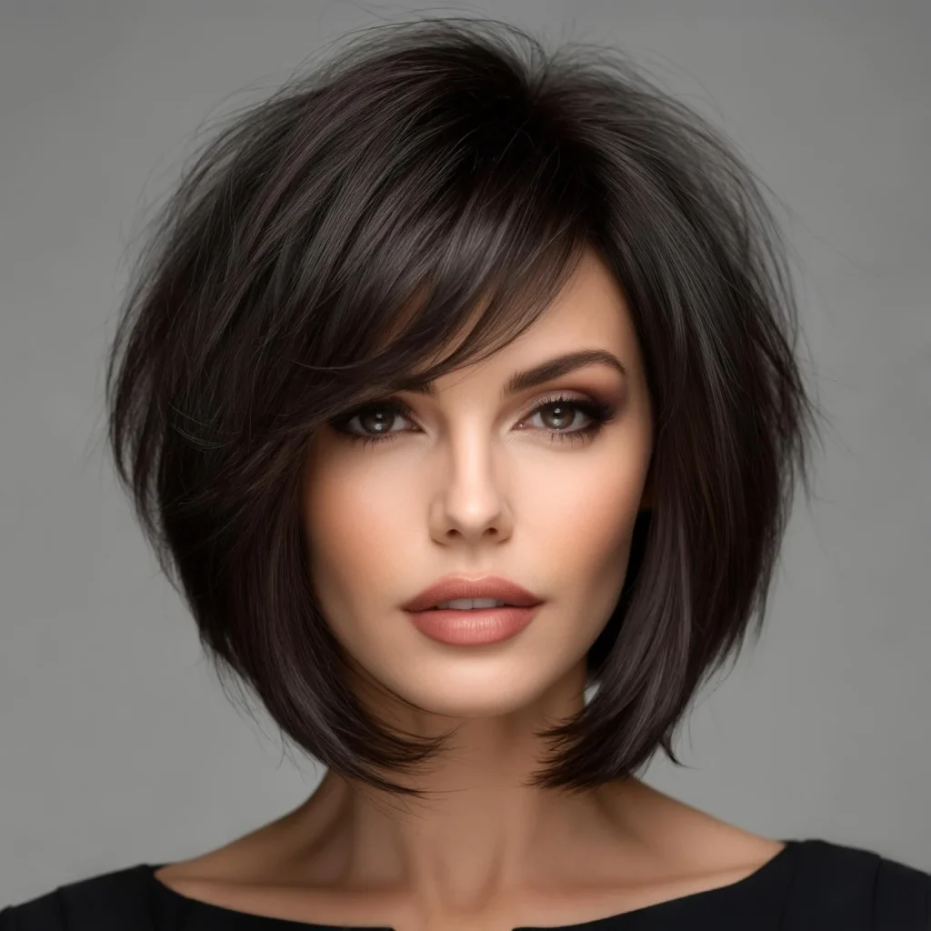 Long/Oblong Face Create width and reduce the appearance of length
