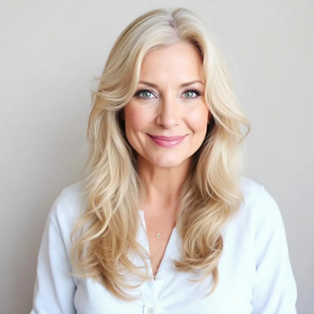 Face-framing highlights: Brightens the area around the face, drawing attention to the eyes and softening features.