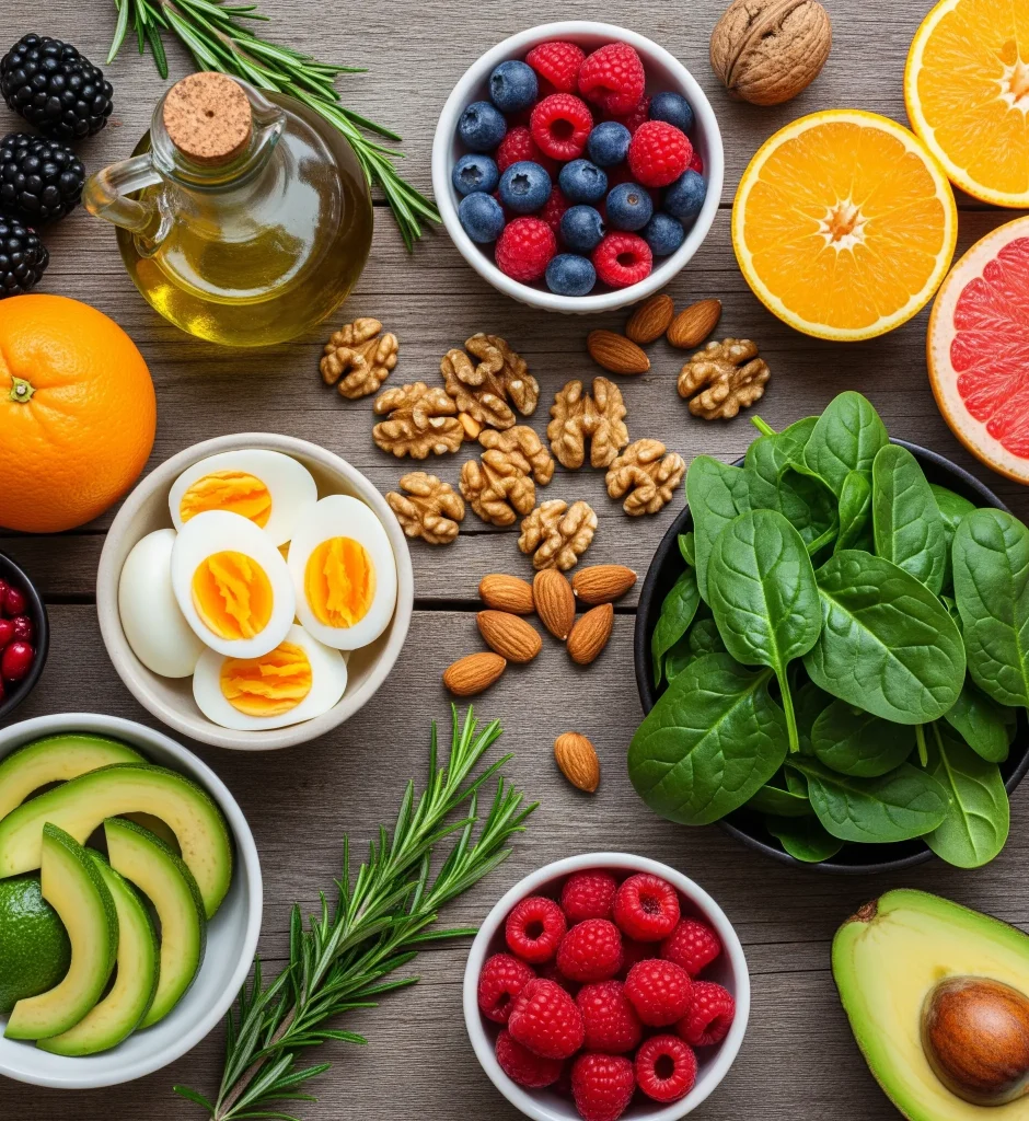 Healthy hair starts from within. A balanced diet rich in vitamins and minerals is crucial for hair health.