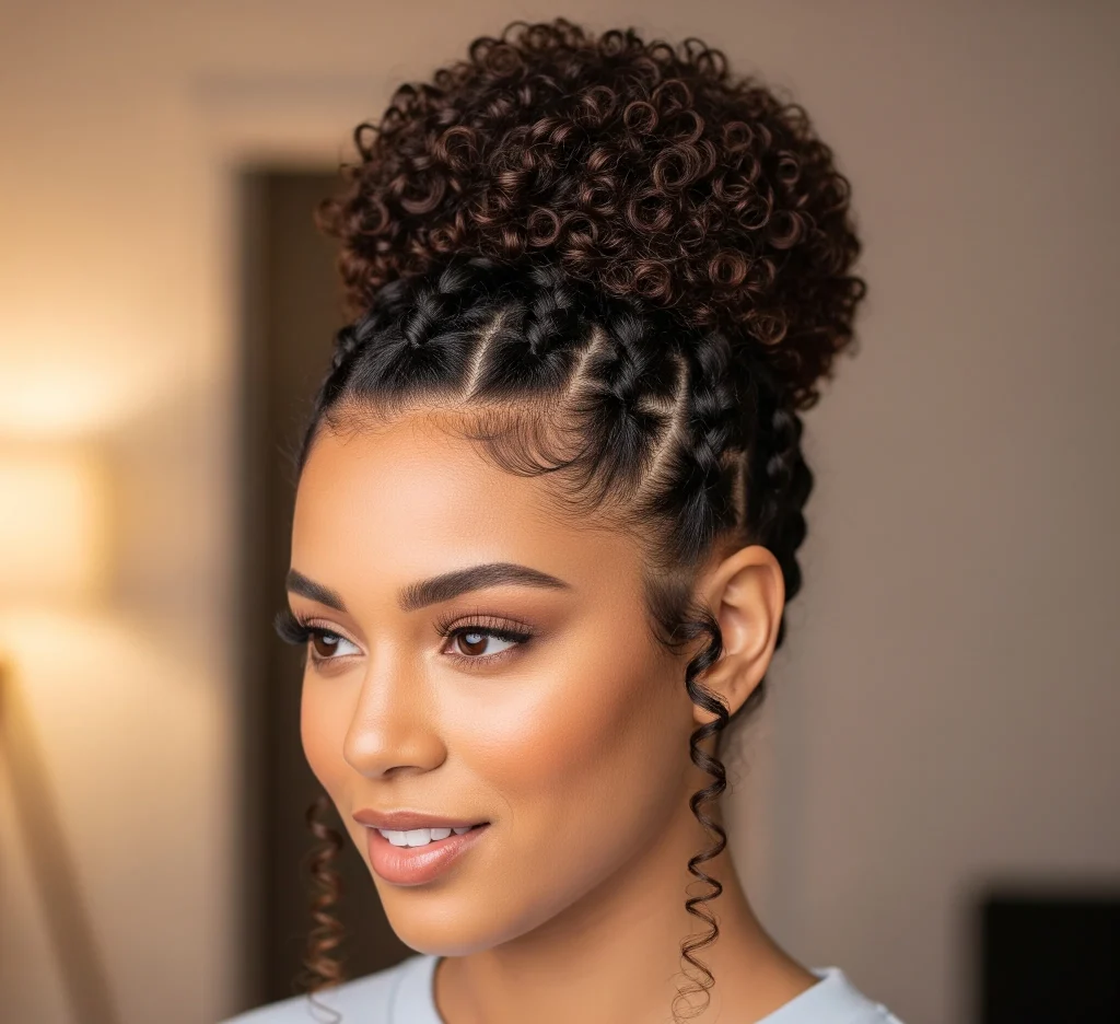 Protective hairstyles, such as braids, twists, or buns, can shield your ends from environmental damage