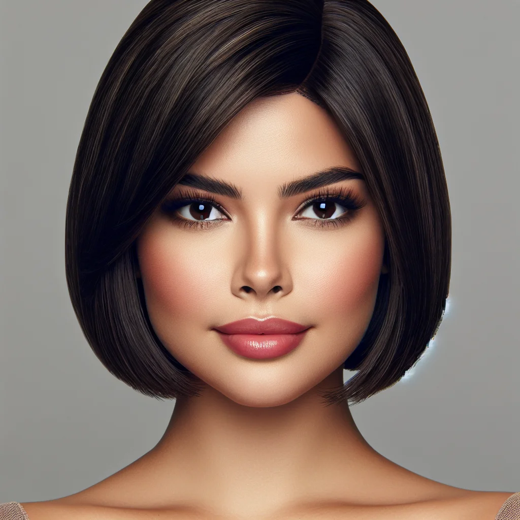 Round face shape Opt for styles that add length and create angles to elongate the face.