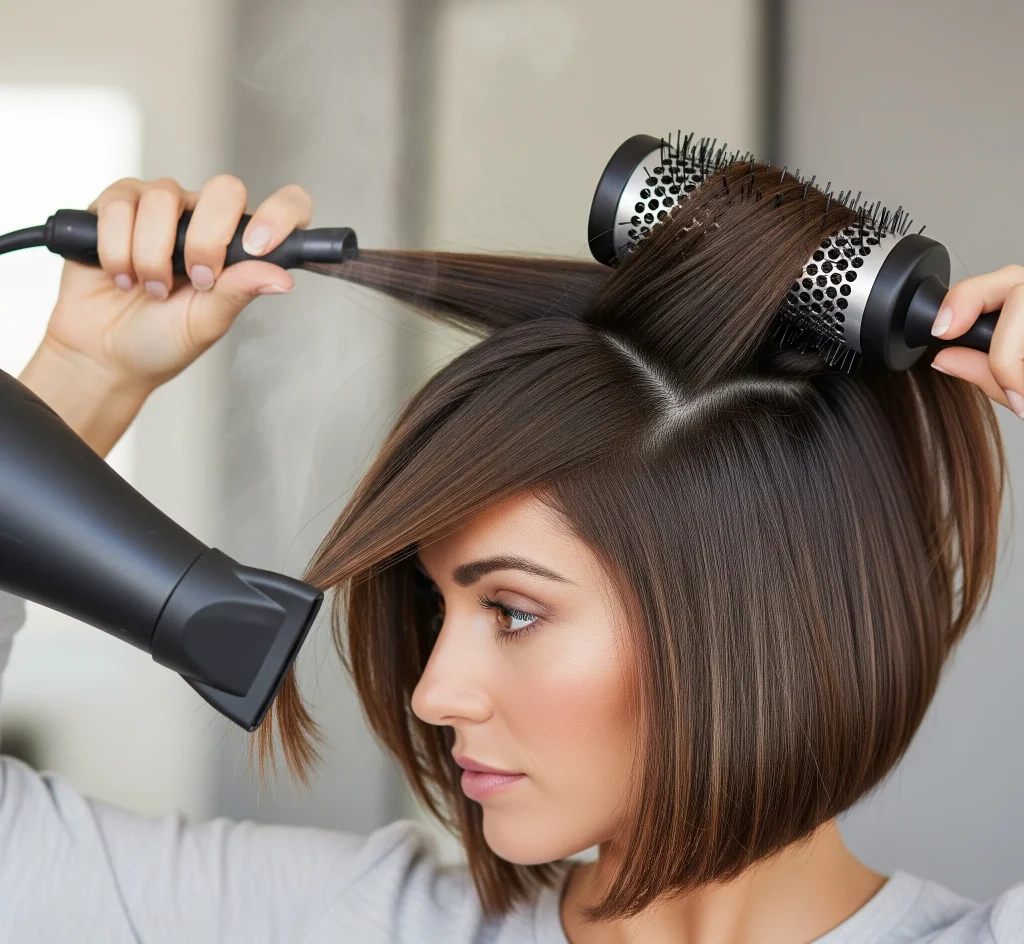 The daily styling of angled bob cuts varies significantly depending on hair texture, desired finish, and lifestyle factors.