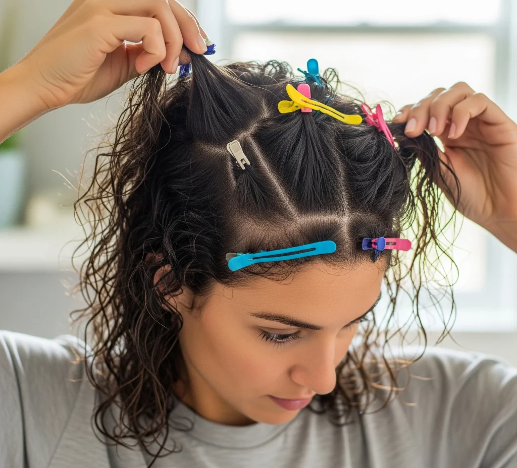 Root clipping is a highly effective technique for creating lasting root volume.