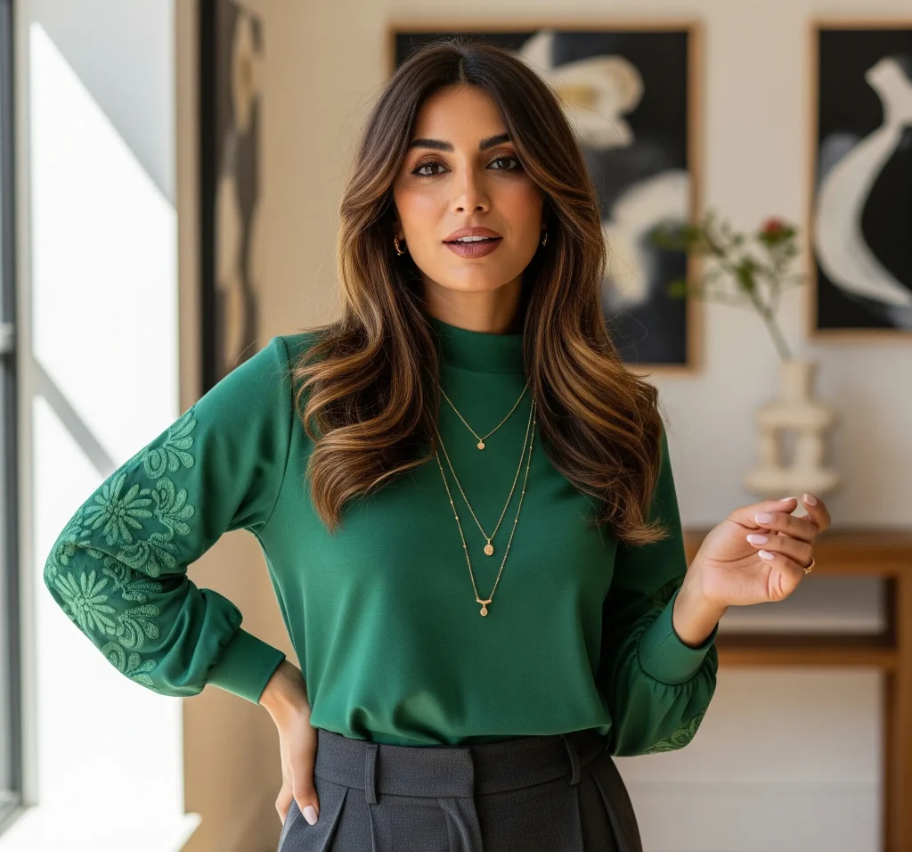 Layered haircuts are incredibly versatile, offering a wide array of styling options.