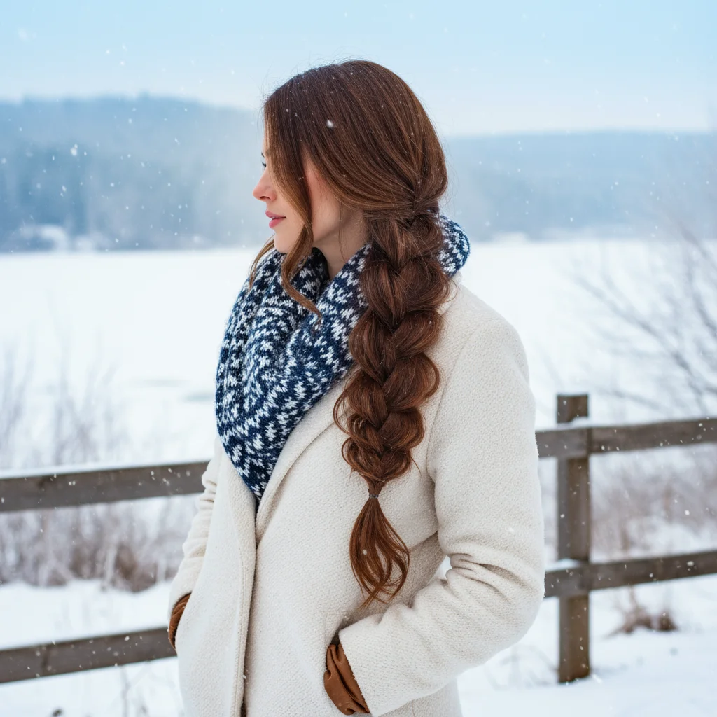 Winter brings a unique set of challenges for long hair: dryness from indoor heating, static electricity from dry air, and damage from harsh outdoor elements.