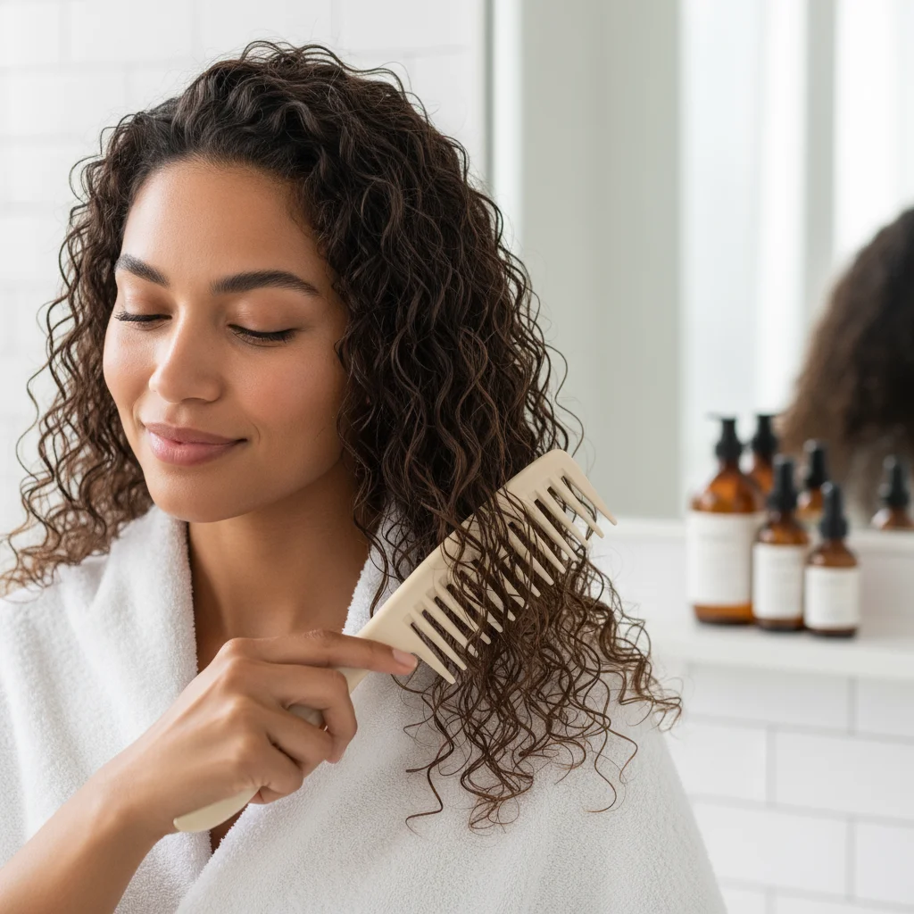 Be gentle with your hair, especially when wet.