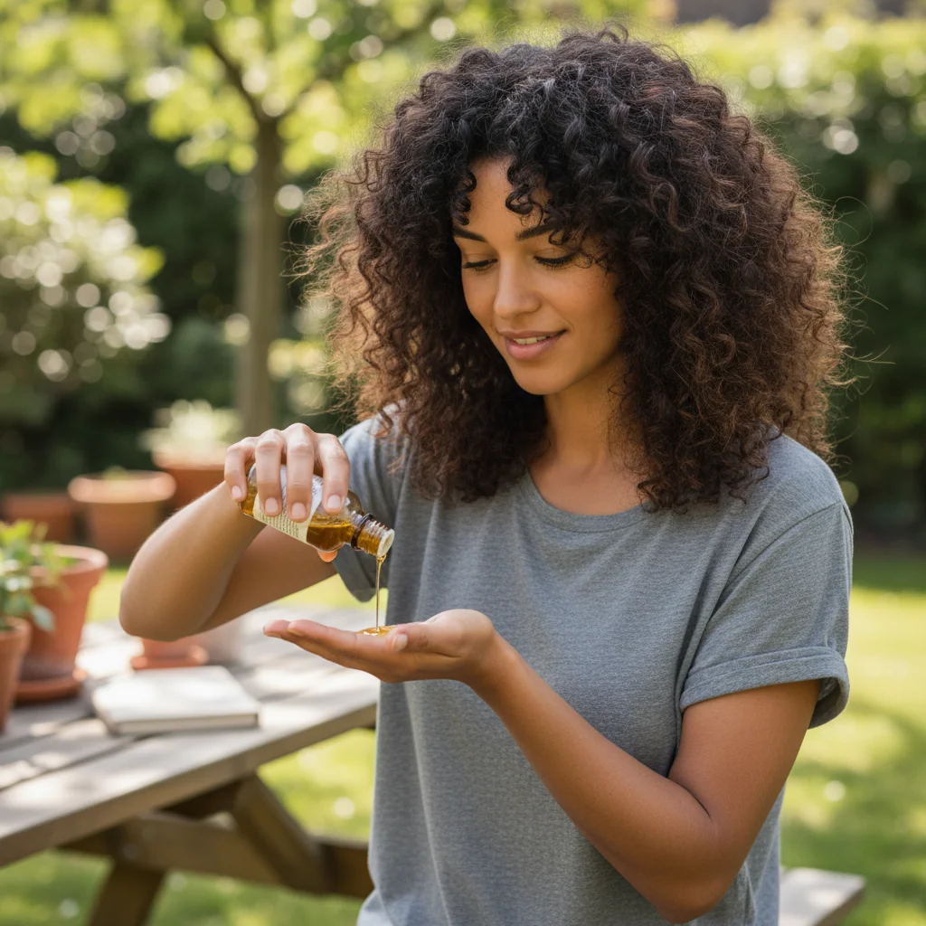 Silicones, heavy butters, and oils can build up on the hair shaft and scalp, creating a barrier that prevents moisture from penetrating and can straighten out the natural curl pattern.